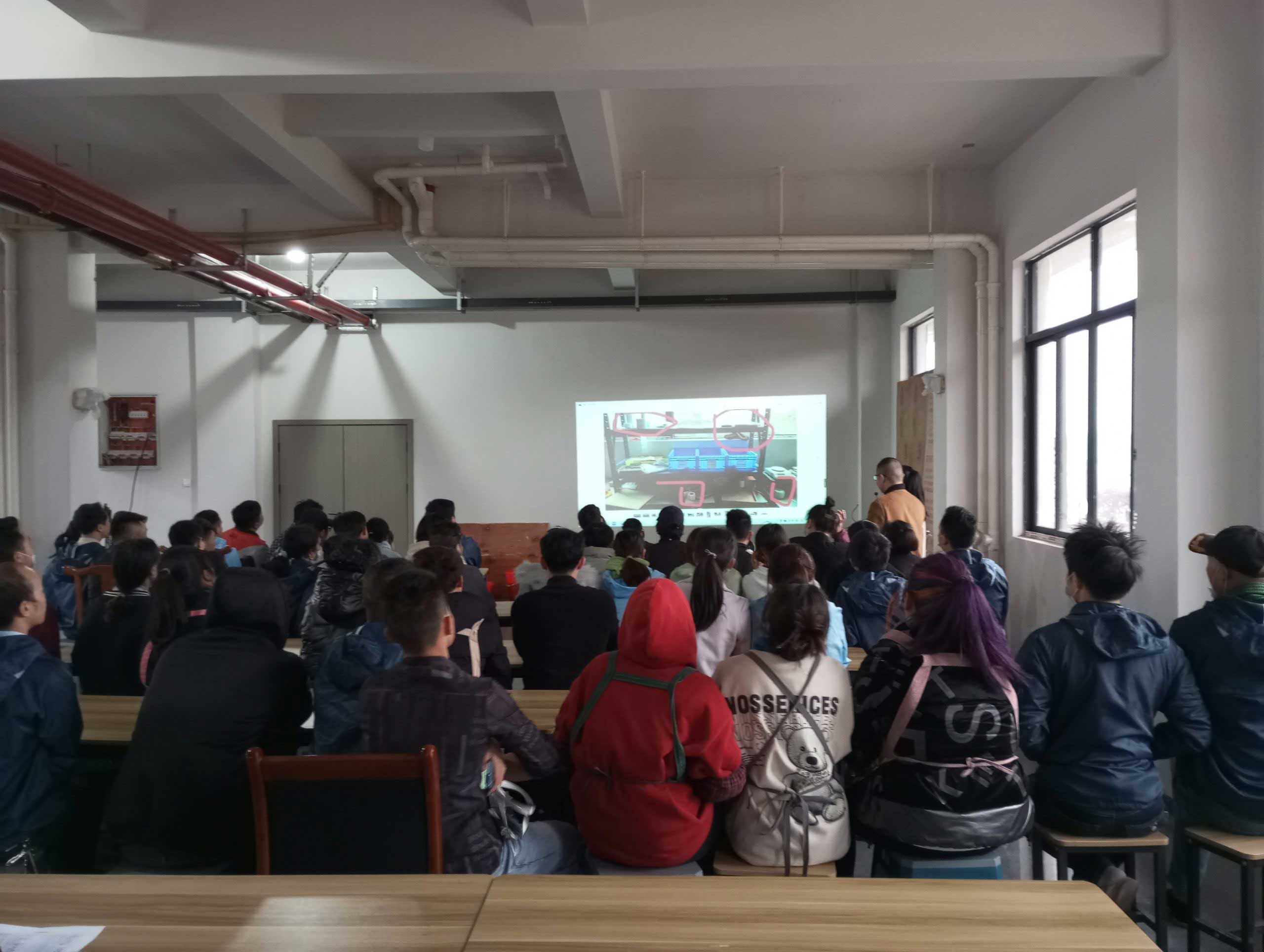 我司对生产人员进行了实操培训